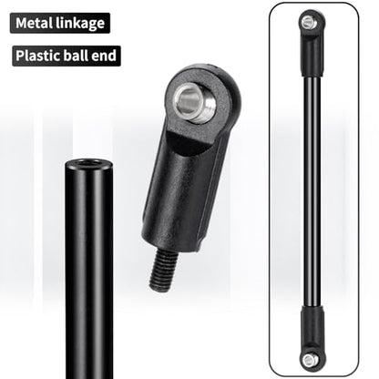 8PCS Aluminum Alloy Link Rod Linkage Wheelbase | Upgrade Parts, For 1/10 D90, RC Crawler Car Whole Car