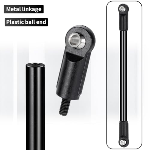 8PCS Aluminum Alloy Link Rod Linkage Wheelbase | Upgrade Parts, For 1/10 D90, RC Crawler Car Whole Car