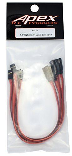 JR Style 9" / 225mm Servo Extension - 5 Pack #1010