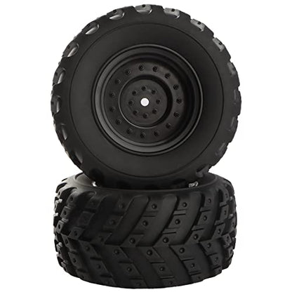 RC Tires Wheels Spare Parts 90115 for 1:12 Bruhless Brushed 903 HM121 YC300 RC Car Trucks(2 PCS) - color: 2 Pcs