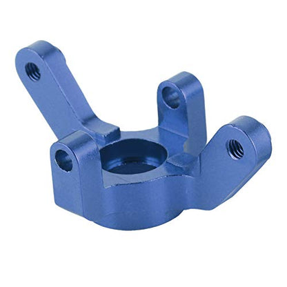Steering Arm Hub Carrier for REDCAT 1/10 XTE RC Car, Aluminum Alloy Bearing Carrier Steering Knuckle Hub Mount, Durable RC Axle Carrier with Screws and Bearings, Replac (Dark Blue) - color: Dark Blue