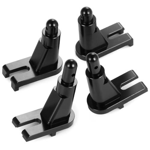 RCHUBAM 4 Pcs Body Mounts for 1/12 Tamiya 58365 Midnight CW-01 Upgrade Part | CNC Machined Alloy Body Posts,RC Monster Truck Replacement