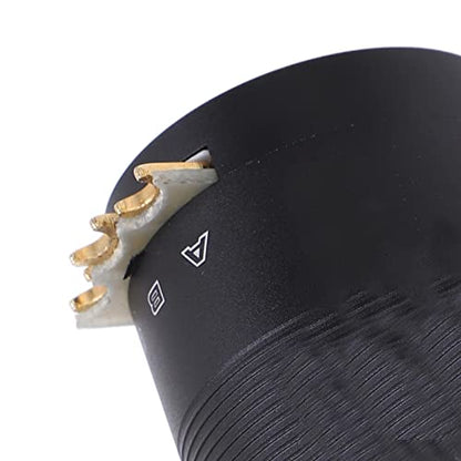 Changor 540 Sensored Brushless Motor High Durable Design for 1/10 RC Car Racing Aluminum Alloy Black