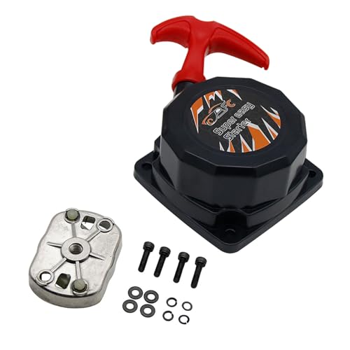 45CC Engine Super Easy Pull Start with Starter Dial Red for 1/5 Rovan Losi 5ive T RC CAR Parts - color: Red