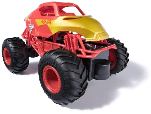 Monster Jam, Marvel Iron Man RC Indoor Outdoor RC Truck 1:24 Scale 4+ Years
