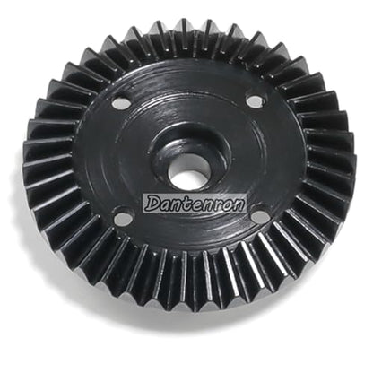 RC Aluminum Differential Shell Cover with Steel Drive Gear Set Upgraded Parts Compatible with Tamiya TT02 TT02B XV02 1/10 On Road Touring Rally Racing Drift Car Upgrade Parts (Blue)