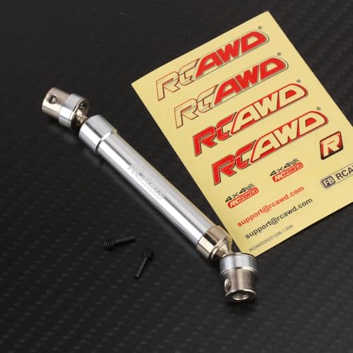 RCAWD Steel Rear Driveshaft for Losi 1/10 Baja Rey Drive Shaft Hammer Rey Rock Rey Series Upgrades Part