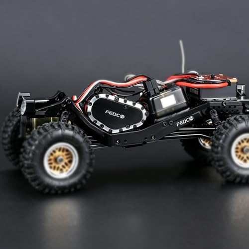 SCX30 LCG Chassis Frame Kit for Axial SCX30 Bronco/Wrangler Upgrades | CNC Adjustable Suspension SCX30 Frame For 1/30 RC Crawler