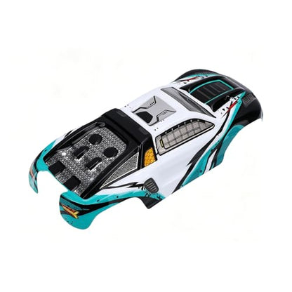 Generic 1/16 RC Car Body Shell Lightweight Upgrade High Speed Performance for SCY16101 SCY16102 Durable PC Material (Green) - color: Green