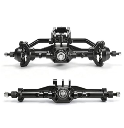 Trx4m Front and Rear Axles for 1/18 RC Upgrade Parts with Servo Mount & Links