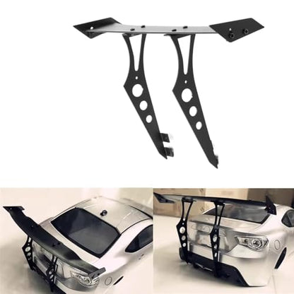 RC Upgrade Accessories for Tamiya for TT02 XV01 94123 PGT2 for Yokomo for HSP 1/10 Metal for Rally Car Tail Wing Rear Spoiler Wing Drift Car RC Car Upgrade Parts