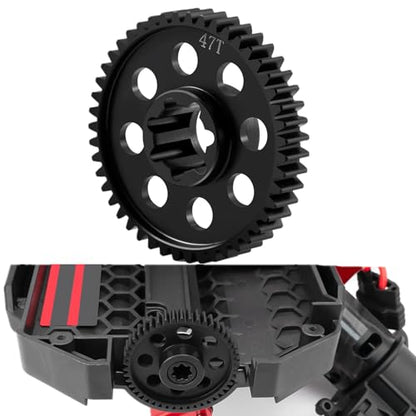 Steel 47T 0.8Mod Main Gear for Tra-xxas Mini Maxx 4WD XRT VXL-3S | Monster Truck 1/16 Upgrades Part RC Spur Gear