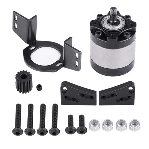 RC Gearbox, Model Accessory 1:5 Planetary Gearbox Transmission Case Replacement Accessory for D90 1/10 Scale RC Crawler Car