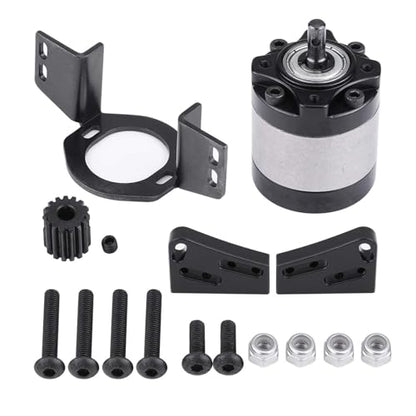 RC Gearbox, Model Accessory 1:5 Planetary Gearbox Transmission Case Replacement Accessory for D90 1/10 Scale RC Crawler Car