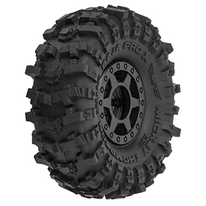 Pro-Line Racing 1/24 MT Baja Pro X F/R 1.0 Tires MTD 7mm Blk 4 PRO1021510 RC Tire
