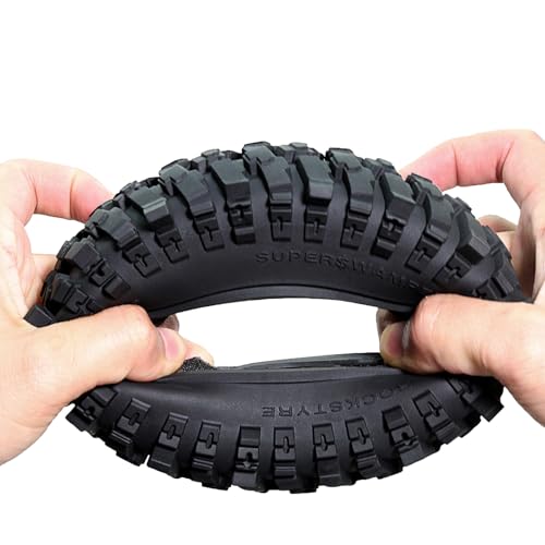2.2 RC Crawler Tires OD 5.3'' fit 2.2 Beadlock Wheels 1/10 All Terrain Super Grip Soft Tyres For 1:10 1:8 Mud Crawler Turck Car Traxxas TRX4 Axial SCX10 RC4WD RBX10 MJX H8H MK07 4PCS