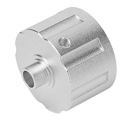 RC Car Differential Case Aluminum Alloy Differential Housing Replacement Kit for 8 Remote Control Vehicles Enhanced Durability Reduced Design Easy Installation (Silver) - color: Silver