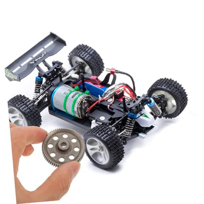 Hemoton Rc Car Kit Hsp Rc Car Replacement Gear Scale Metal High Strength and Precise Matching - color: Dark Grey, size: 1.50X1.30X1.30CM