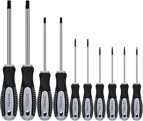 Narwhal Hex Allen Wrench Screwdriver Set (10 Pack in Precision & Standard Metric Sizes 0.9mm 1.27mm 1.3mm 1.5mm 2.0mm 2.5mm 3.0mm, 4.0mm, 5.0mm, & 6mm) - Perfect for RC Cars, Drones, & Helicopters - style: Hex - Metric