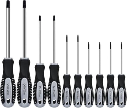 Narwhal Hex Allen Wrench Screwdriver Set (10 Pack in Precision & Standard Metric Sizes 0.9mm 1.27mm 1.3mm 1.5mm 2.0mm 2.5mm 3.0mm, 4.0mm, 5.0mm, & 6mm) - Perfect for RC Cars, Drones, & Helicopters - style: Hex - Metric