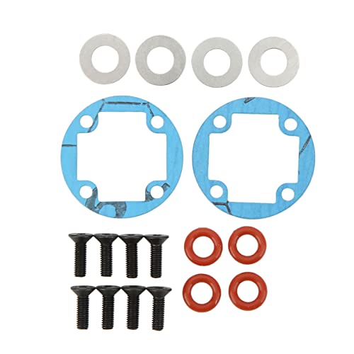 RC Differential Carrier Case Aluminum Alloy Diff Case 29mm Red Gear Box Cover for 7 8 Direct Replacement with Enhanced Durability and Extreme Load Performance