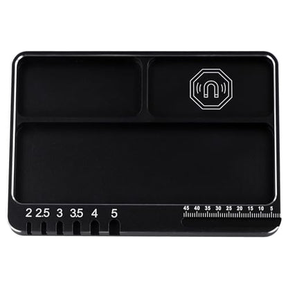 RC Car Truck Aluminum Alloy Magnetic Screw Tray Storage Container Ring Electronic Parts Screw Organizer Tray