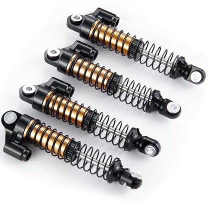 4PCS 56mm Aluminum RC Shock Absorber Damper | For Tra-xxas TRX4M 1/18, RC Crawler, Upgrade Parts