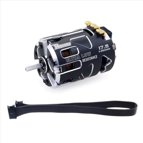 Rocket-RC 540 V5R Sensored Brushless Motor 6.5T 8.5T 10.5T 13.5T 17.5T 21.5T 25.5T for 1/10 1/12 Scale F1 Drift RC Racing Car (Black 21.5T SPEC) - color: Black 21.5T SPEC