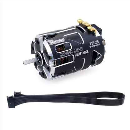 Rocket-RC 540 V5R Sensored Brushless Motor 6.5T 8.5T 10.5T 13.5T 17.5T 21.5T 25.5T for 1/10 1/12 Scale F1 Drift RC Racing Car (Black 5.5T Modified) - color: Black 5.5T MODIFIED