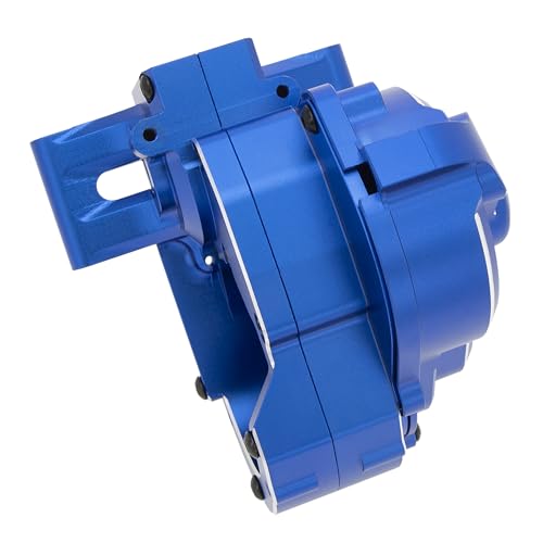 MEUS RACING Transmission Case Gearbox Housing for 272 272R Traxxas VXL 2WD Slash Bandit Rustler Stampede Drag Slash C10 Mustang 5.0 F-150 Raptor (Blue) - color: Blue