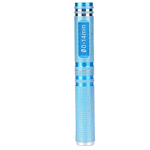 Universal Metal RC Car Body Hole Opener Durable Drill Reamer Tool for Aluminum Alloy Blue 5" (Blue)