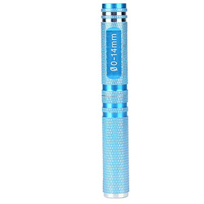 Universal Metal RC Car Body Hole Opener Durable Drill Reamer Tool for Aluminum Alloy Blue 5" (Blue)