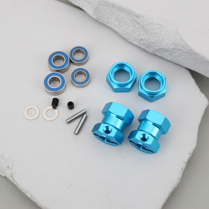 SING F LTD RC Car 12mm Wheel Hex Adapter Aluminum Compatible with T-Amyia Grasshopper Hornet Frog Wild One Grasshopper