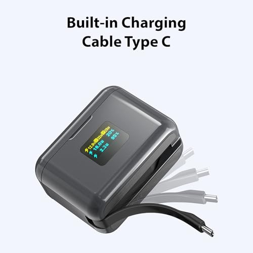 Yunseity Two Way Battery Charger for 360 X4 Air Fast Charge Station with LCD Screen 36W Dual Port Charging Compact Size for Outdoor Creators