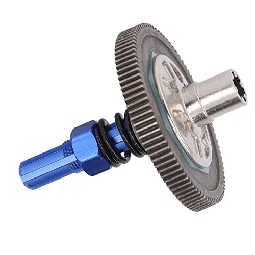 RC Car Gear Set, Differential Pinions Gear Slipper Gear Set Differential Upgrade Parts Metal Gear Assembly for Arrma Senton 1/10 for Granite (Blue) Arrma - color: Dark Blue