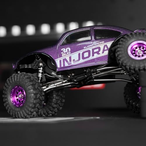 INJORA Stainless Steel High Clearance Chassis Links for 1/30 Axial SCX30