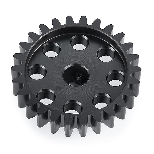 Mod 1.5 8mm Motor Gears 26T Steel Pinion Gear for 1:5 X Maxx 6S/8S | XRT 1/6 8S Monster 4WD 1/10 E-REVO Truck Upgrades - size: 26T