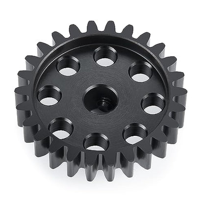 Mod 1.5 8mm Motor Gears 26T Steel Pinion Gear for 1:5 X Maxx 6S/8S | XRT 1/6 8S Monster 4WD 1/10 E-REVO Truck Upgrades - size: 26T
