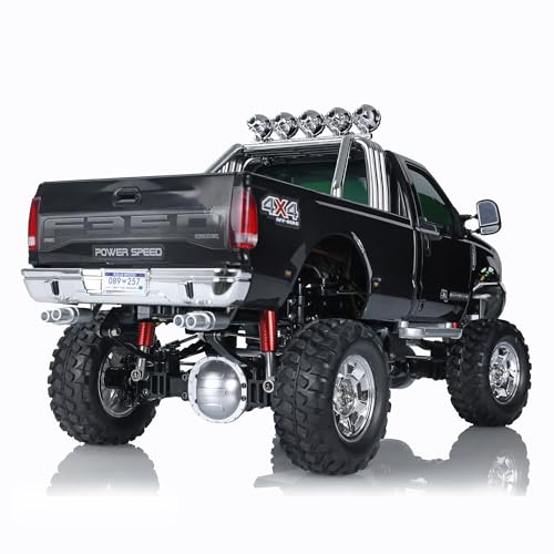 TOUCAN RC HOBBY US in Stock Hengguan 1/10 RC Hg Pickup Truck P410 4Wd Rally Racing Crawler Car 2.4G Radio Motor ES - color: Black
