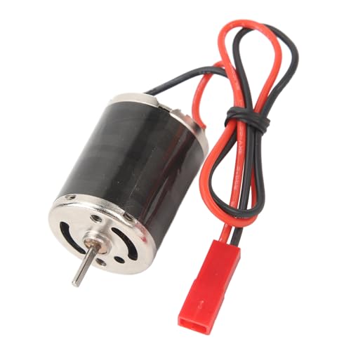 370 RC Electric Motor, 31T High Torque Brushed Motor 30000 RPM Non Load Speed RC Electric Motor for RC Boat Airplane Toys Model DIY Toys, Low Noise Efficient, Heat
