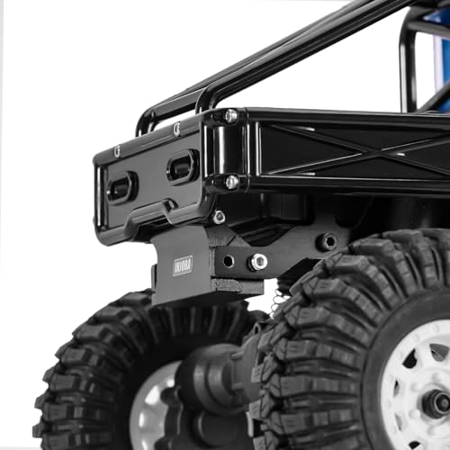 INJORA Aluminum IR40 Hard Body Front Bumper & Rear Mount for 1/18 Redcat Ascent-18 Upgrade