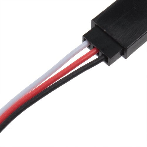 RC Servo Extension Cable, JR Plug Male to Female, 15cm (6in), for RC Car, Helicopter, Airplane, 10 Pack