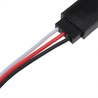 RC Servo Extension Cable, JR Plug Male to Female, 15cm (6in), for RC Car, Helicopter, Airplane, 10 Pack