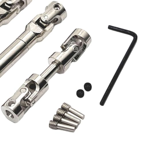 Metal RC Universal Driveshaft for 1:12 Scale MN128 MN86 MN86S G500 Crawler Truck, CVD Transmission Shaft Upgrade Part