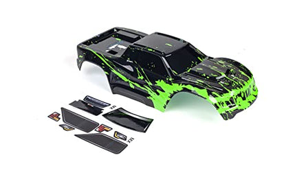 Custom Body Muddy Green Style Compatible for V1 Traxxas Maxx 1/10 4X4 4WD Truck Shell Cover(Truck not Included) MX-MG-01