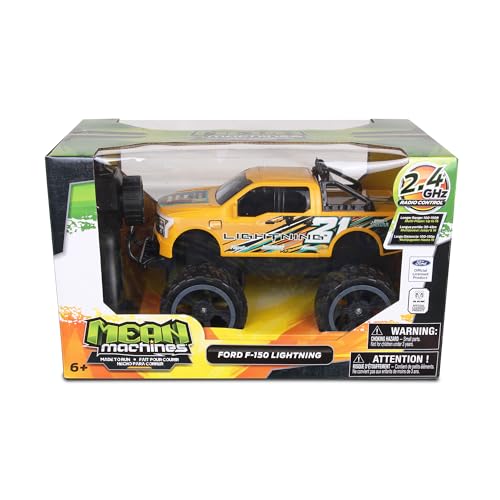 NKOK RC Ford F-150 Lightning Monster Truck; Rear Wheel Drive for Drifting Mastery; Bouncy and Grippy Tires - style: F-150 Lightning