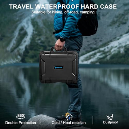 Lekufee Waterproof Hard Carrying Case for DJI Neo 1 Drone, DJI RC 2/N3/N2,Goggles 3/2/Integra(NOT for N3), RC Motion 3/2, FPV Controller 3, Accessories(Case Only)