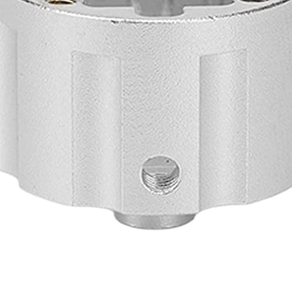 RC Car Differential Case Aluminum Alloy Differential Housing Replacement Kit for 8 Remote Control Vehicles Enhanced Durability Reduced Design Easy Installation (Silver) - color: Silver