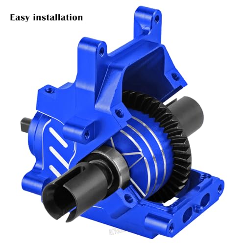 RC 43T/10T Front&Rear Diff Gear Differential Upgrades Part for 1/8 Kraton,Outcast,Notorious,Talion 6s BLX/EXB,1/7 Big Rock,Fireteam,Mojave 6s BLX,Navy Blue - color: Navy Blue-(upgrades）