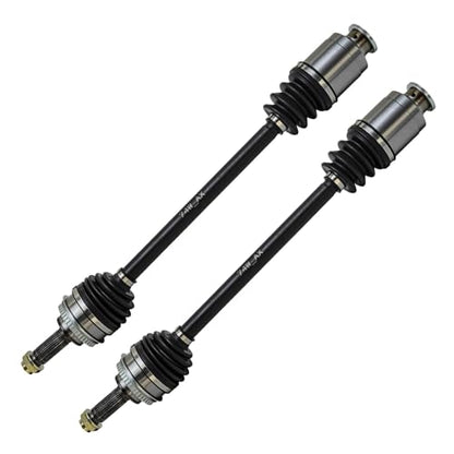 Detroit Axle - Front 2pc CV Axles for Subaru Forester Baja Impreza Outback | Legacy, 2 CV Axles Assembly Replacement - size: 2X2500145-NEW/Pair